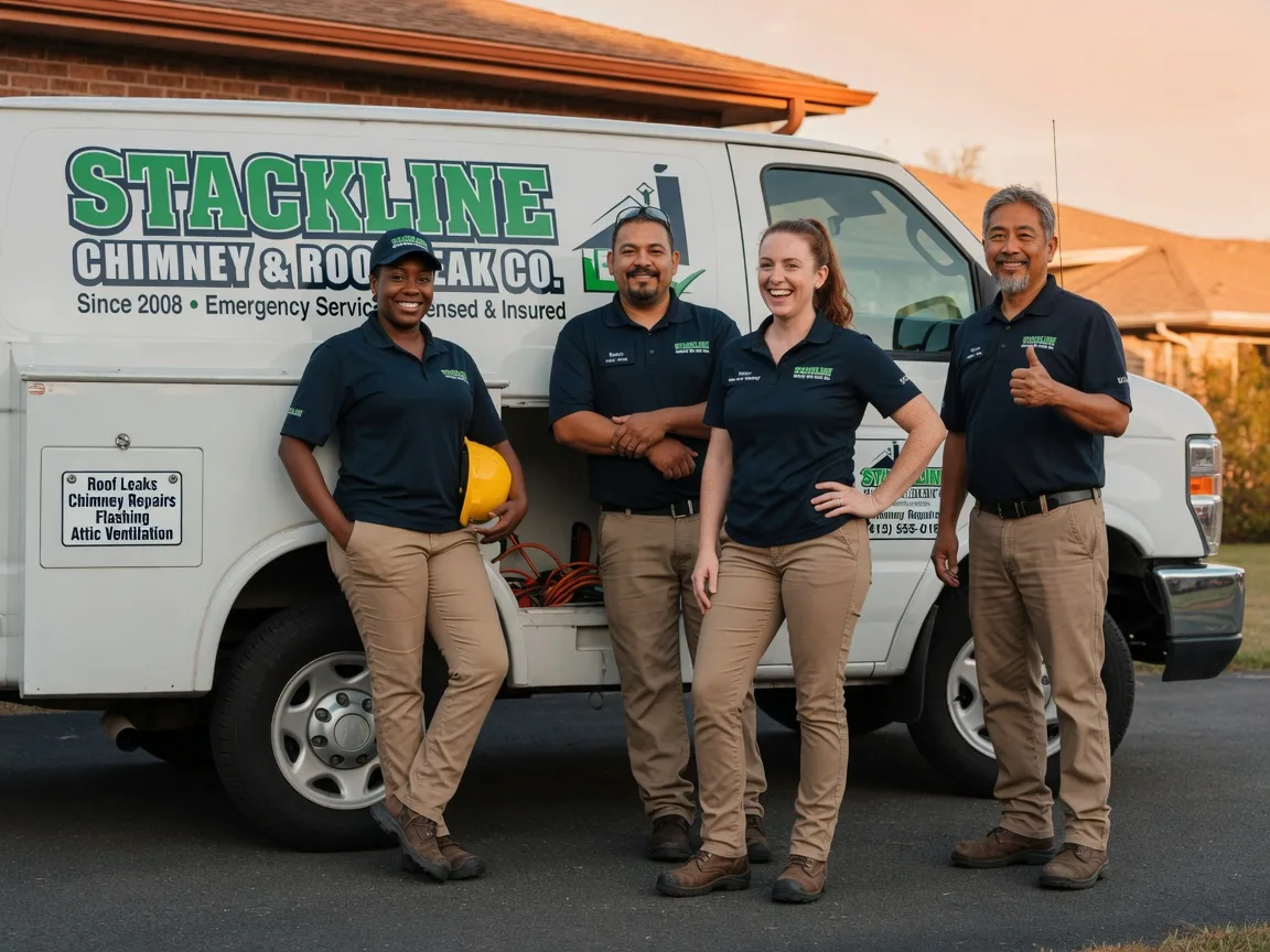 Chimney flashing repair company in Mecca, IN